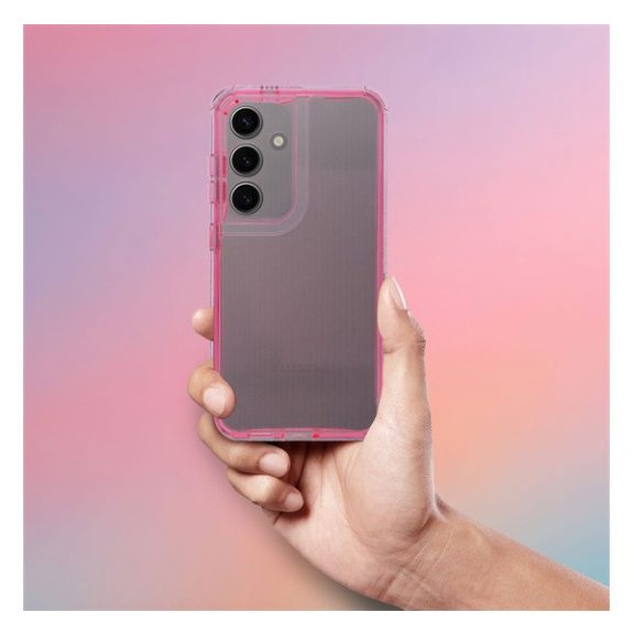 Matrix Xiaomi Redmi Note 13 Pro 5G hátlap tok kameravédő peremmel, rózsaszín