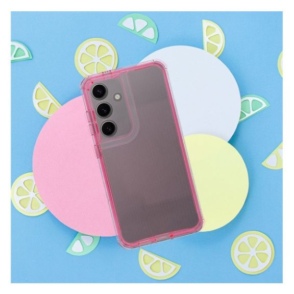 Matrix Xiaomi Redmi Note 13 Pro 5G hátlap tok kameravédő peremmel, rózsaszín