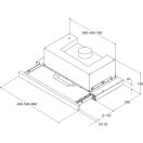 Whirlpool AKR5390/1 IX teleszkópos páraelszívó