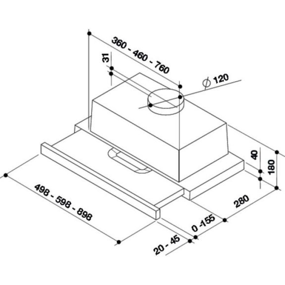 Whirlpool AKR 747 IX/1  Páraelszívó