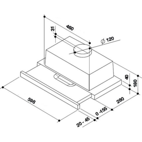 Whirlpool AKR 749/1 IX Páraelszívó