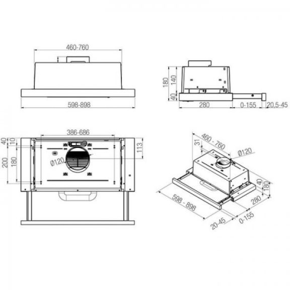 Whirlpool AKR 749/1 IX Páraelszívó