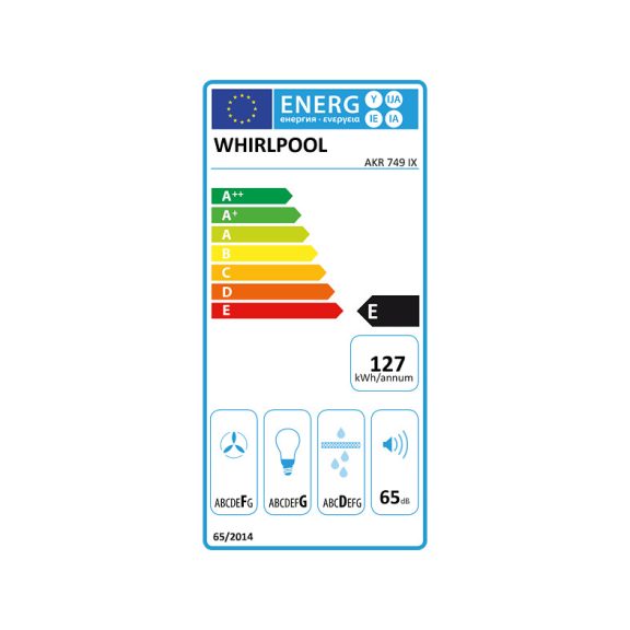 Whirlpool AKR 749/1 IX Páraelszívó