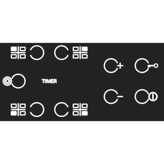 Whirlpool AKT 8130/LX Kerámia főzőlap