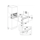 Whirlpool AMW 6440 FB Beépíthető mikrohullámú sütő