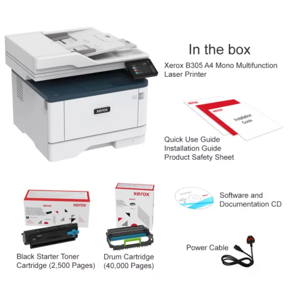 Xerox B305DNW ADF mono MFP Xerox B305DNW ADF mono MFP