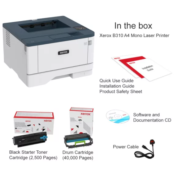 Xerox B310dnw mono lézer egyfunkciós nyomtató Xerox B310dnw mono lézer egyfunkciós nyomtató