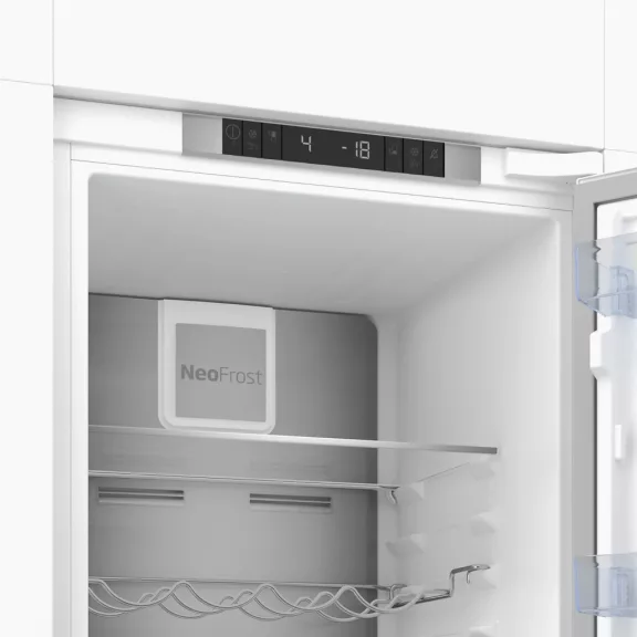 Beko BCNA306E4SN Beépíthető Alulfagyasztós Hűtőszekrény