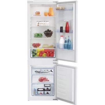   Beko BCSA-285K4SN Beépíthető alulfagyasztós hűtőszekrény