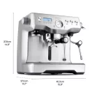 Sage Dual Boiler BES920BSS Profi eszpresszó kávéfőző dupla bojlerrel