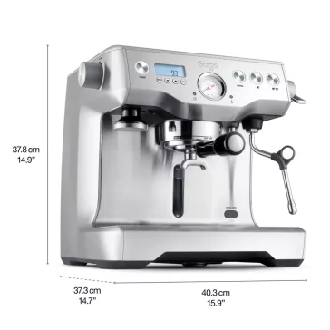  Sage Dual Boiler BES920BSS Profi eszpresszó kávéfőző dupla bojlerrel