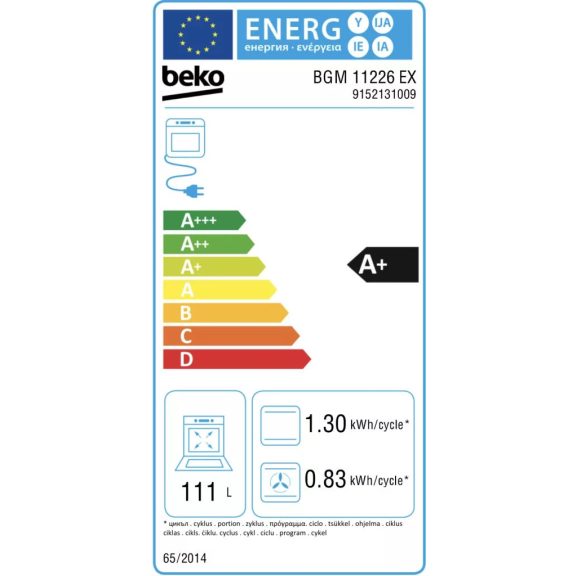 Beko BGM 11226 EX kombinált tűzhely