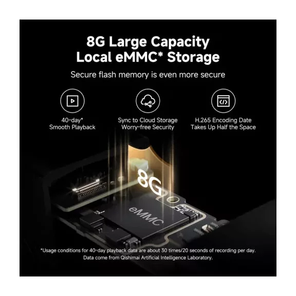 Xiaomi BHR8301GL BW500 kültéri akkumulátoros kamera