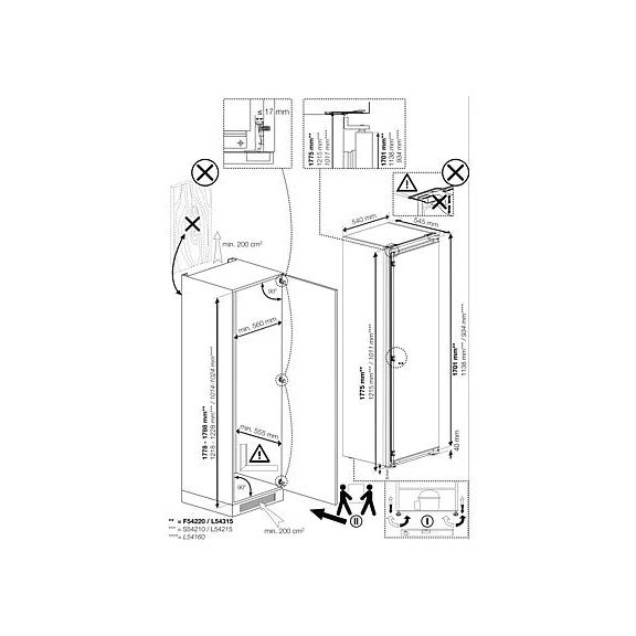 Beko BLSA-210M4SN Beépíthető hűtőszekrény