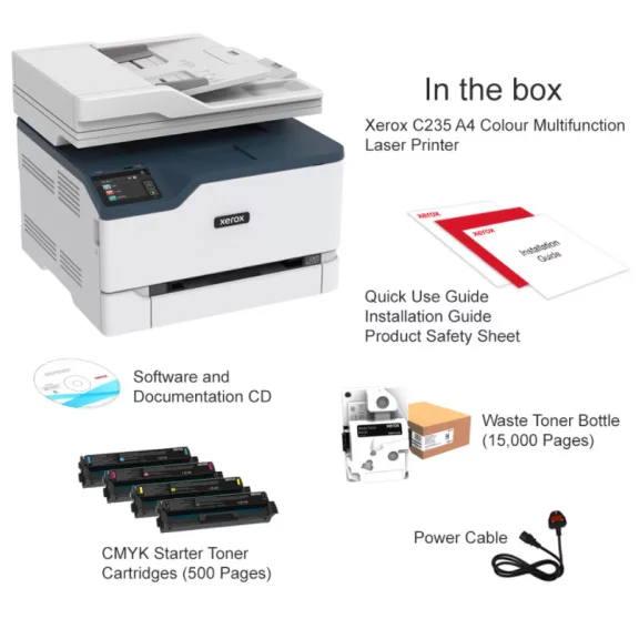 Xerox C235fdw színes lézer multifunkciós nyomtató Xerox C235fdw színes lézer multifunkciós nyomtató
