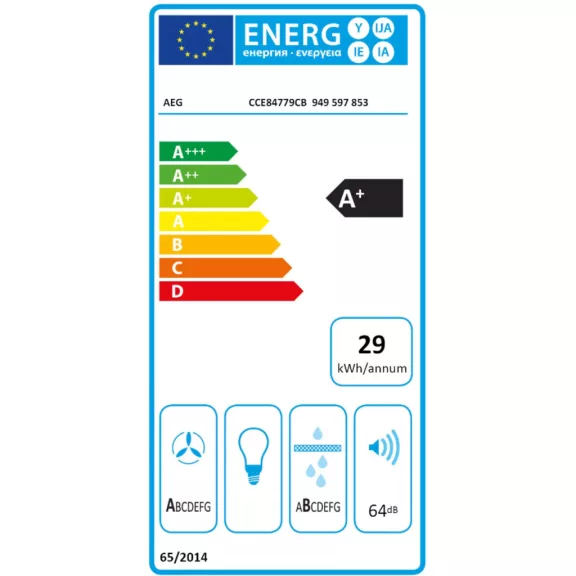 AEG CCE84779CB beépíthető főzőlap beépített páraelszívóval