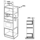 EVIDO Comfort 45MB (CMC4DB. 1) Beépíthető mikrohullámú sütő
