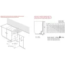 LG DB273TX Beépíthető mosogatógép