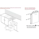 LG DB375TXS Beépíthető mosogatógép