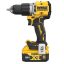 DEWALT DCD805P2T-QW Ütvefúró-csavarozó, 18V, XR, kefe nélküli, 2x5Ah