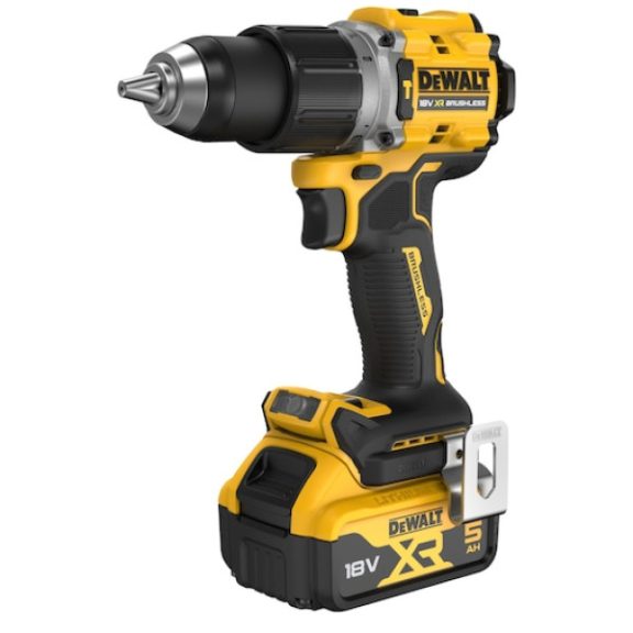 DEWALT DCD805P2T-QW Ütvefúró-csavarozó, 18V, XR, kefe nélküli, 2x5Ah