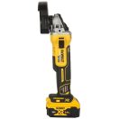 DEWALT DCG405P2-QW Sarokcsiszoló, 18V, XR, 125mm, kefe nélküli