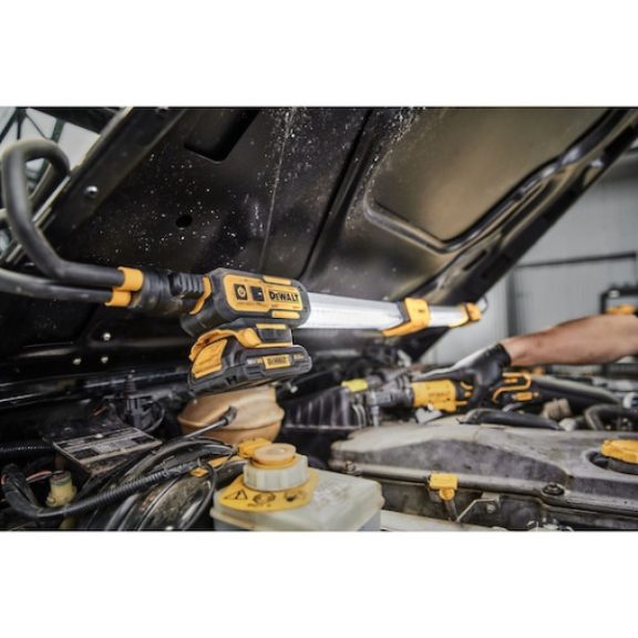 DEWALT DCL045-XJ LED-Lámpa, 12/18V XR, motorházra, akkumulátor és töltő nélkül