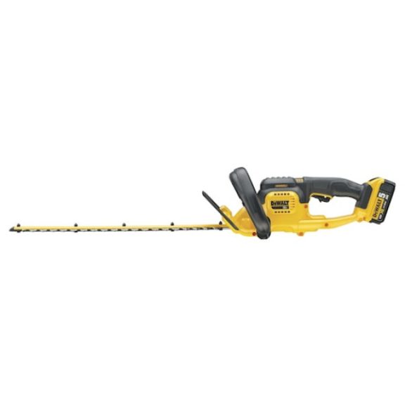DEWALT Sövényvágó, 18V (XR), 55cm vágáshossz, 1×5Ah akkuval és töltővel