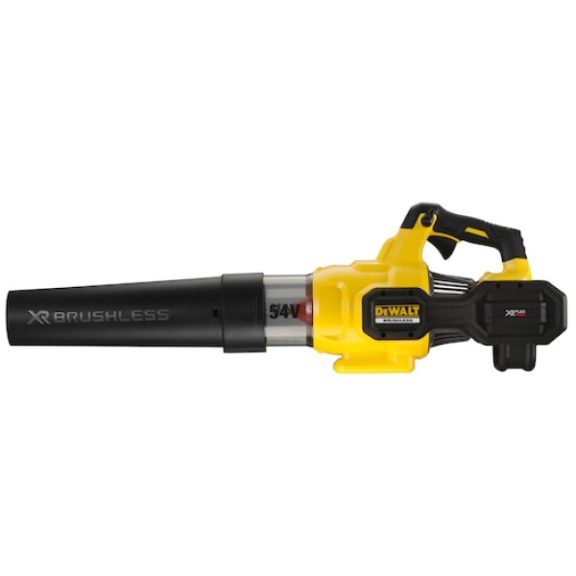 DEWALT DCMBA572X1-QW Axiális lombfúvó, 54V XR FLEXVOLT, kefe nélküli, 1×9Ah akkuval és töltővel