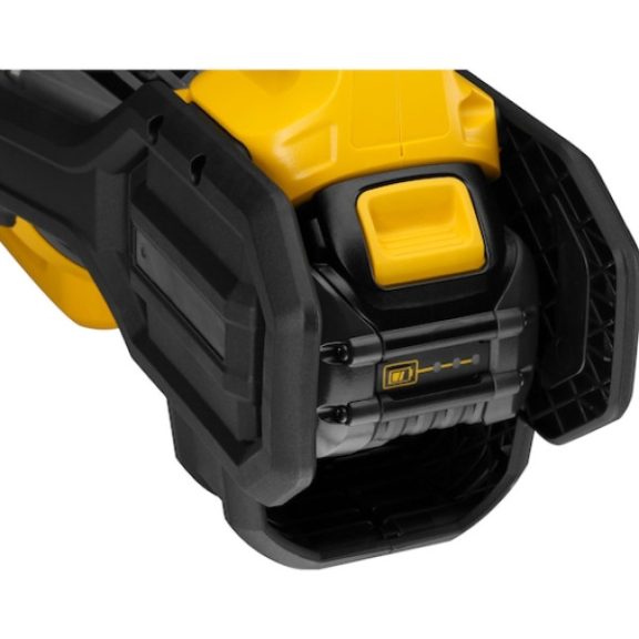 DEWALT DCMBA572X1-QW Axiális lombfúvó, 54V XR FLEXVOLT, kefe nélküli, 1×9Ah akkuval és töltővel