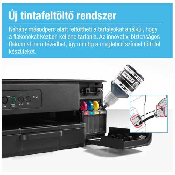 Brother DCPT430W színes külső tintatartályos simatetős multifunkciós nyomtató Brother DCPT430W színes külső tintatartályos simatetős multifunkciós nyomtató