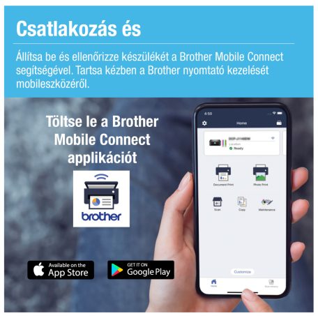 Brother DCPT430W színes külső tintatartályos simatetős multifunkciós nyomtató