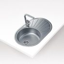 Teka Centroval DR-77 ovális mosogatótál, inox 40127301