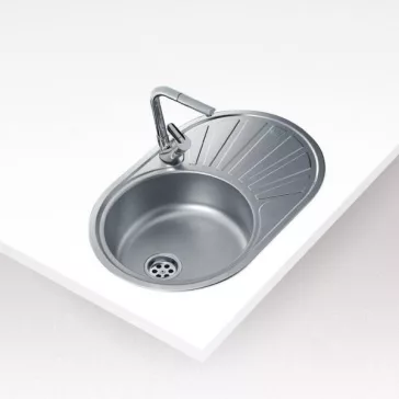 Teka Centroval DR-77 ovális mosogatótál, inox 40127301