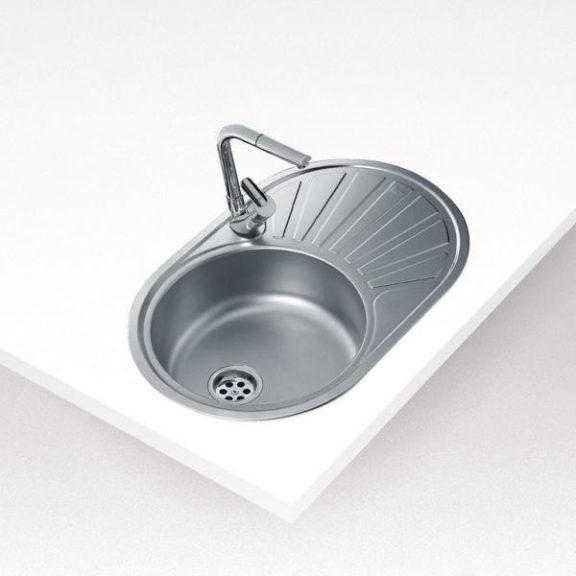 Teka Centroval DR-77 ovális mosogatótál, inox 40127301