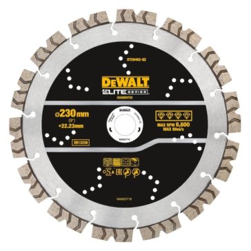   DEWALT DT20462-QZ Vágótárcsa, Elite Diamond, 230mm, többcélú