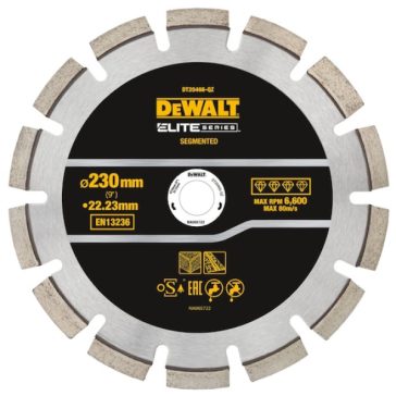   DEWALT DT20466-QZ Vágótárcsa, Elite Diamond, 230 mm, aszfalt