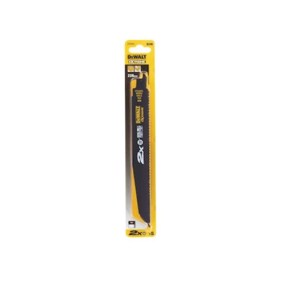 DEWALT DT2307L-QZ Orrfűrészlap, 228mm, 5db, fa+szög, 6 TPI