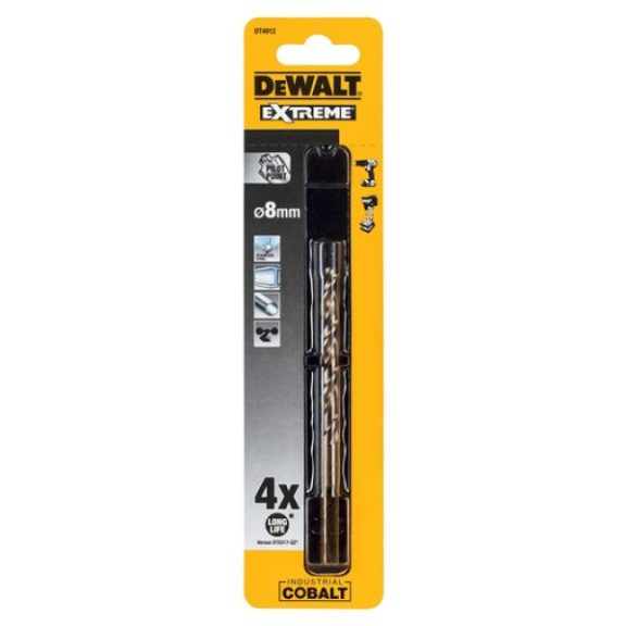 DEWALT DT4912-QZ Fémfúrószár, HSS-E, 8mm, ipari kobalt