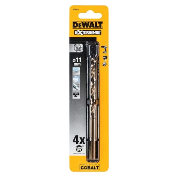DEWALT DT4915-QZ Fémfúrószár, HSS-E, 11mm, ipari kobalt