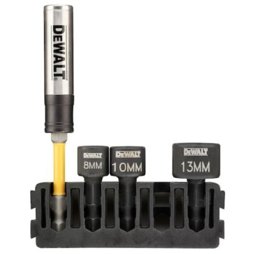   DEWALT DT70826-QZ Hegytartó, behúzófejes és torziós betétek, 5db