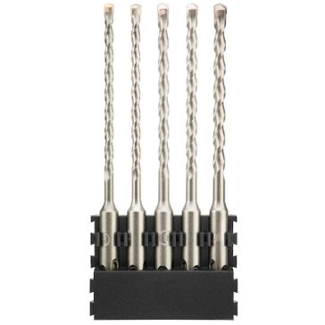   DEWALT DT70838-QZ Hegytartó, SDS-Plus fúrók, 5db, 5-7x160mm