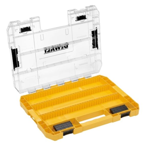 DEWALT DT70839-QZ Tároló, ToughCase nagy, üres, 6db elválasztóval