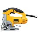 DEWALT DW331K-QS Dekopírfűrész, 701W, felsőfogantyús, lengőlöket, koffer