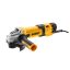 DEWALT DWE4257-QS Sarokcsiszoló, 125mm, 1500 W, porkilökő