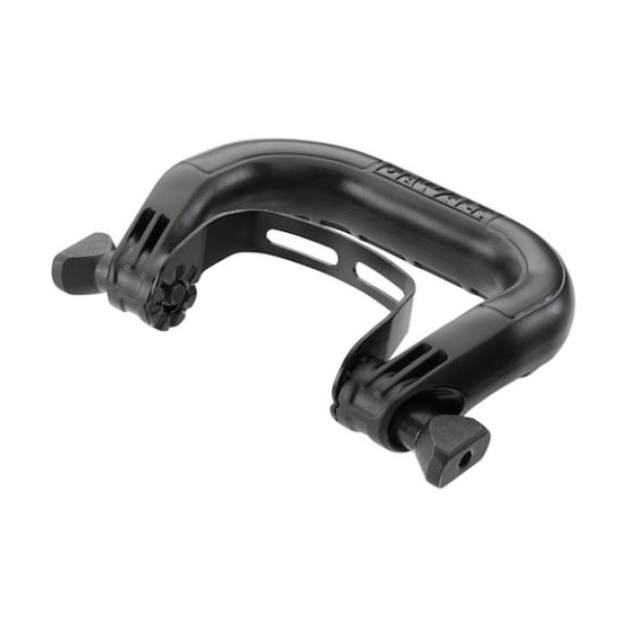 DEWALT DWE4257-QS Sarokcsiszoló, 125mm, 1500 W, porkilökő