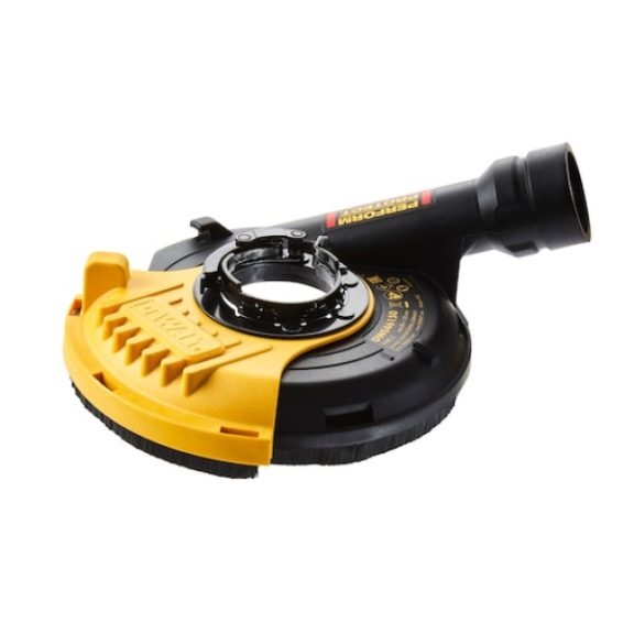 DEWALT DWE4257-QS Sarokcsiszoló, 125mm, 1500 W, porkilökő
