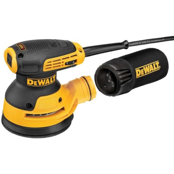 DEWALT DWE6423-QS Excentercsiszoló, 125mm, 280W, szabályozható