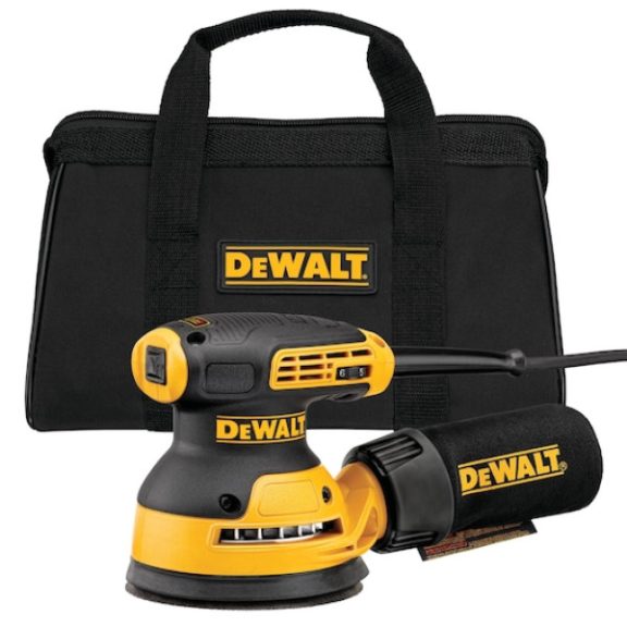 DEWALT DWE6423-QS Excentercsiszoló, 125mm, 280W, szabályozható