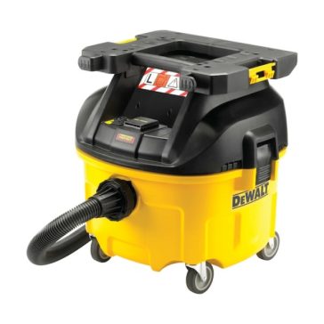   DEWALT DWV901LT-QS Porszívó, 30L, 1400W, L osztály, TSTAK, szűrőtisztító, szinkron